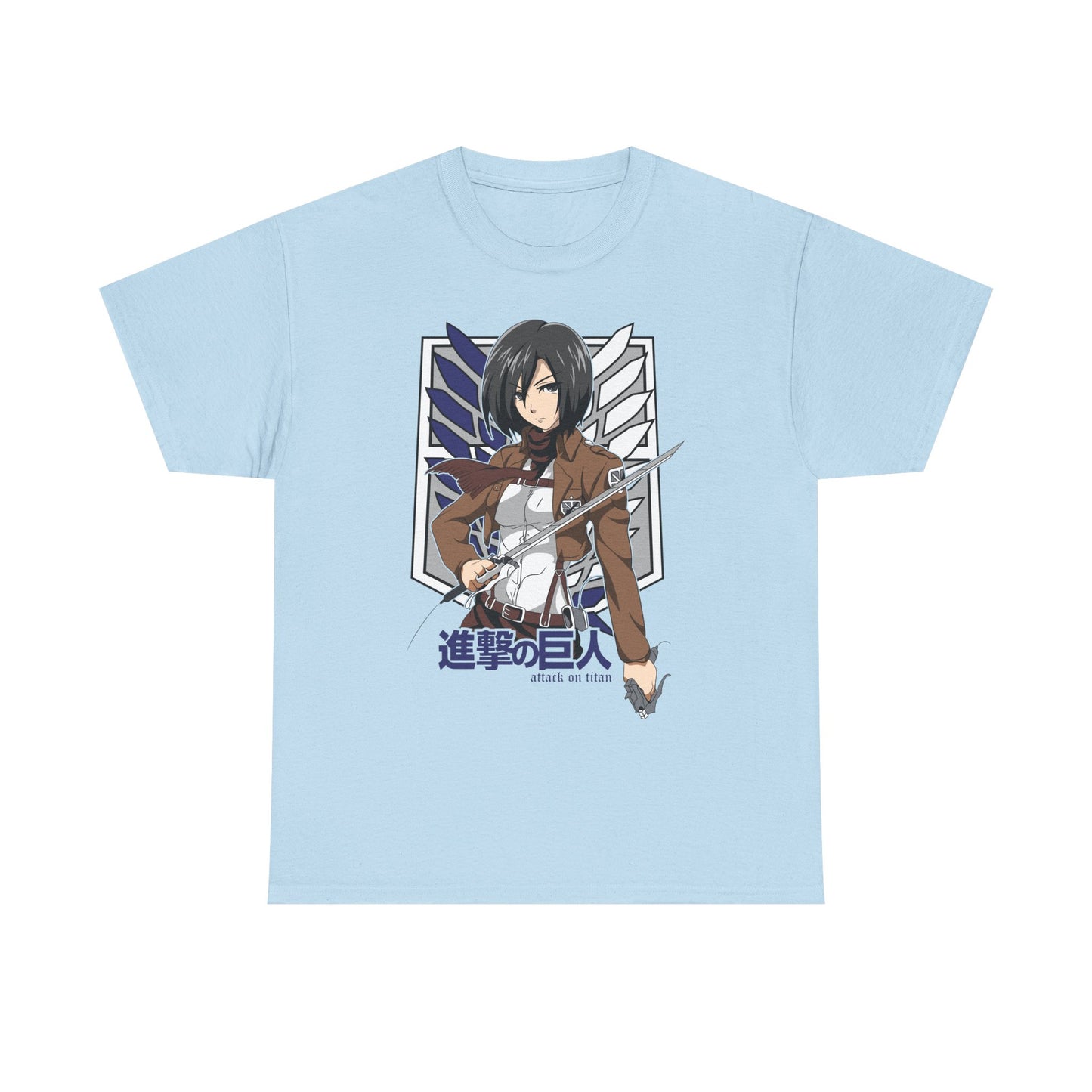 Attack on Titan Unisex Tee, Anime Manga Shirt, Survey Corps Scouting Legion, Japanese Manga Fan Gift, Eren Mikasa Levi Shirt, Soldier Tee,