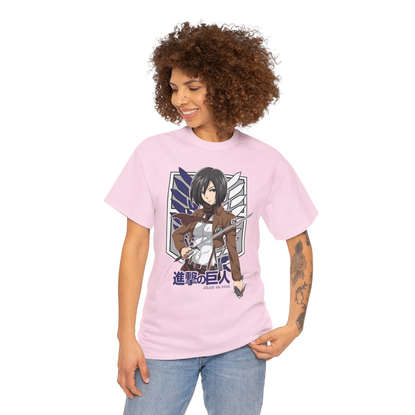 Attack on Titan Unisex Tee, Anime Manga Shirt, Survey Corps Scouting Legion, Japanese Manga Fan Gift, Eren Mikasa Levi Shirt, Soldier Tee,