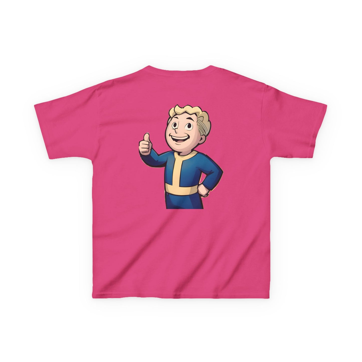 Inspirational Kids Vaultboy Tee with Motivational Quote & Fun Character, Perfect Gift for Birthdays, Playdates, or Encouragement
