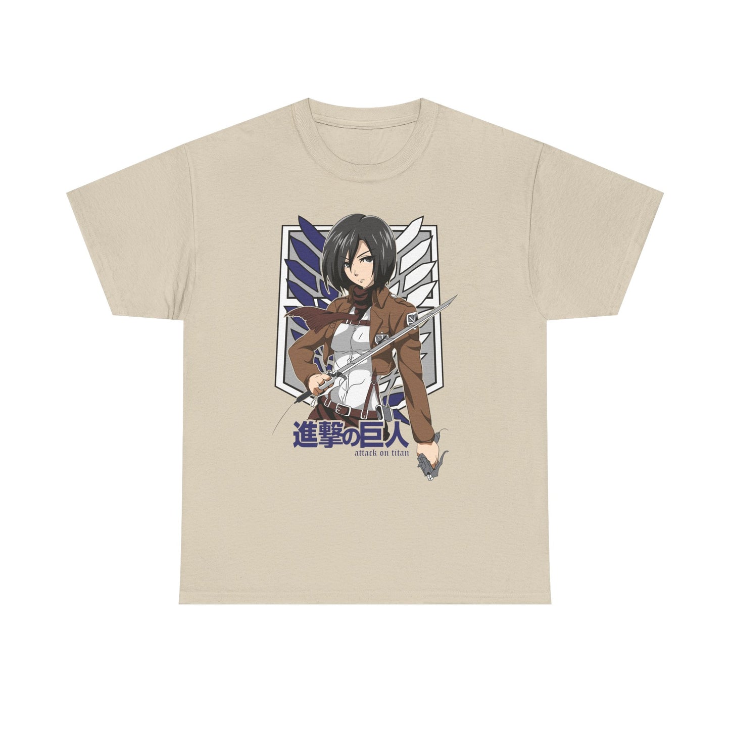 Attack on Titan Unisex Tee, Anime Manga Shirt, Survey Corps Scouting Legion, Japanese Manga Fan Gift, Eren Mikasa Levi Shirt, Soldier Tee,