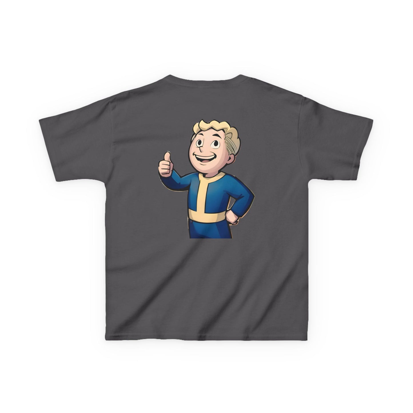 Inspirational Kids Vaultboy Tee with Motivational Quote & Fun Character, Perfect Gift for Birthdays, Playdates, or Encouragement