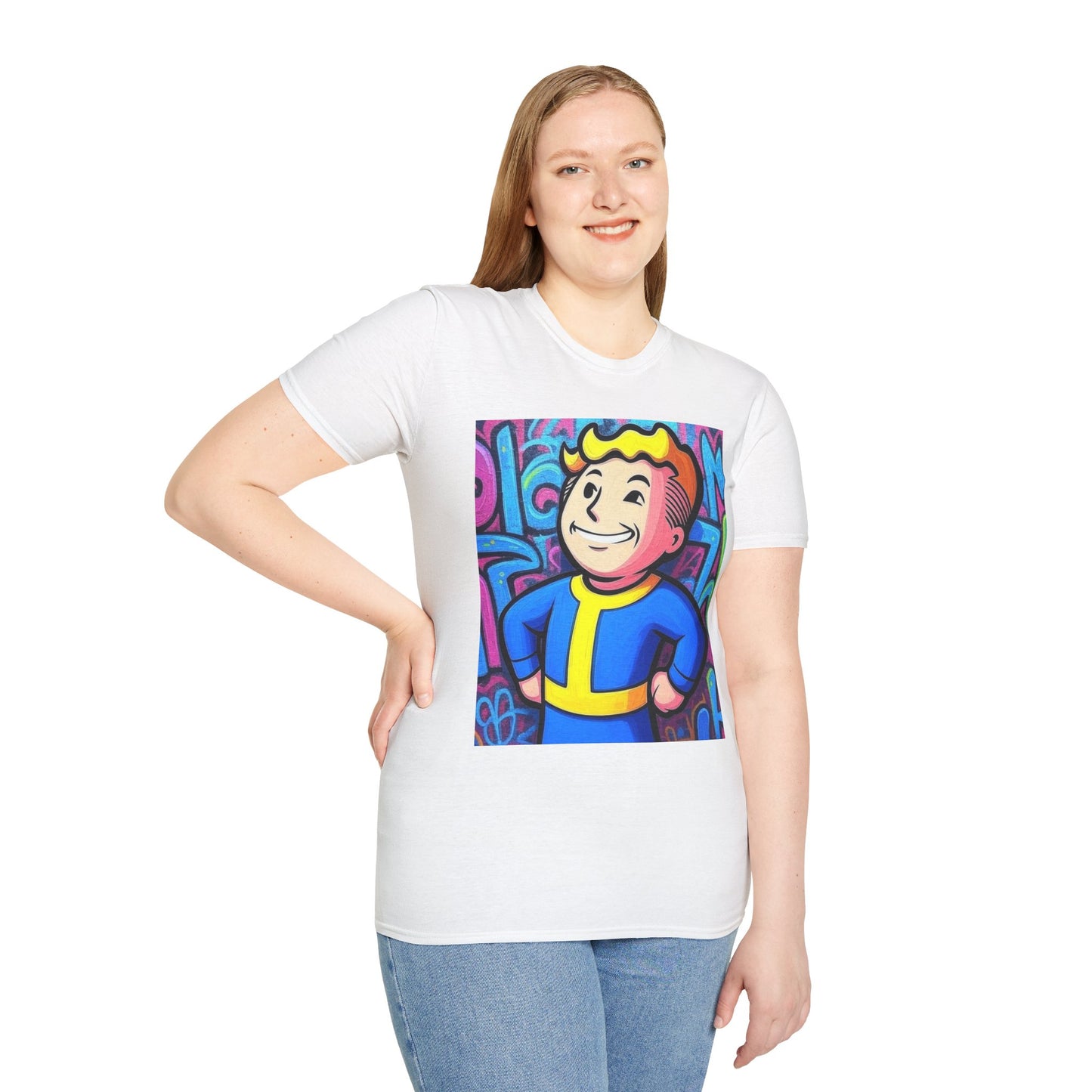 Vaultboy Fallout T-Shirt - Gamer Tee, Video Game Shirt, Gaming Top, Retro Gamer Apparel, Geek Gift