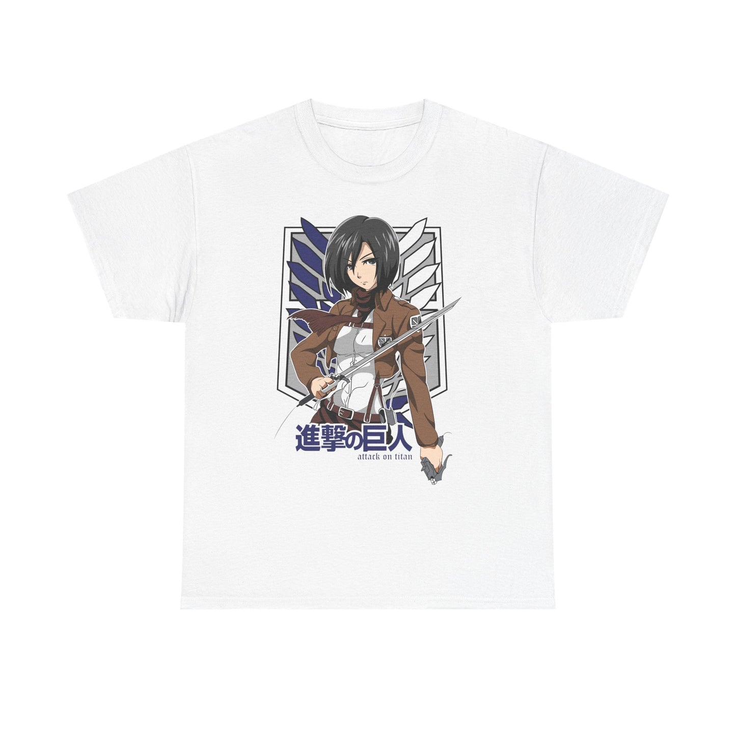 Attack on Titan Unisex Tee, Anime Manga Shirt, Survey Corps Scouting Legion, Japanese Manga Fan Gift, Eren Mikasa Levi Shirt, Soldier Tee,