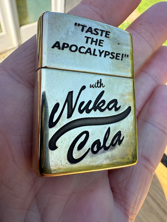 “Vault Boy’s Nuka Rebellion Zippo”