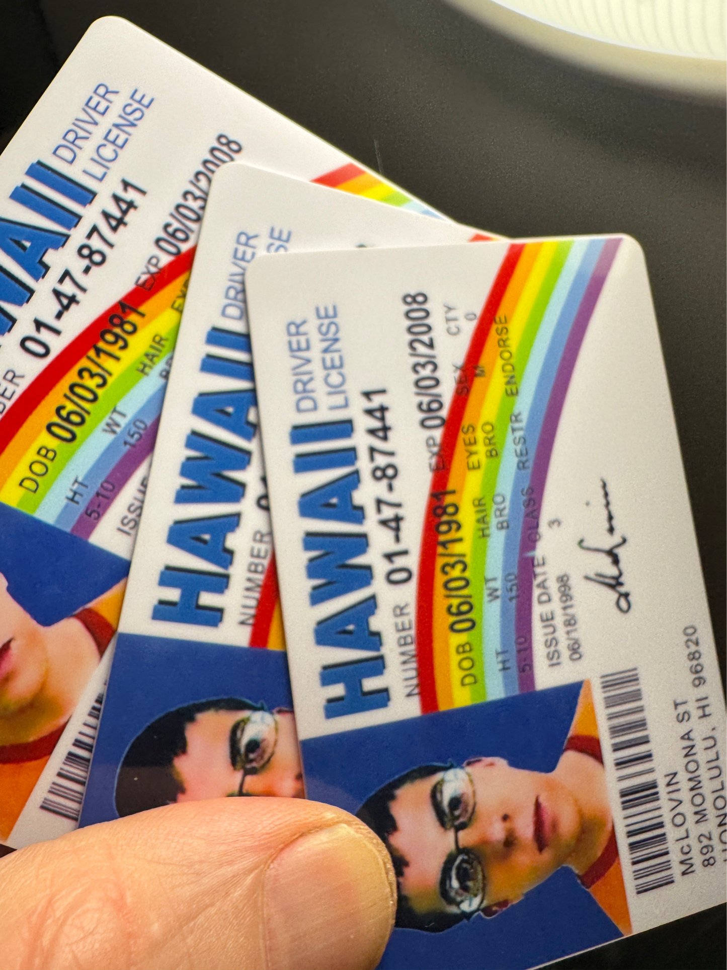 McLovin ID Business Cards - Superbad Movie Replica Design | Custom 25 Pack