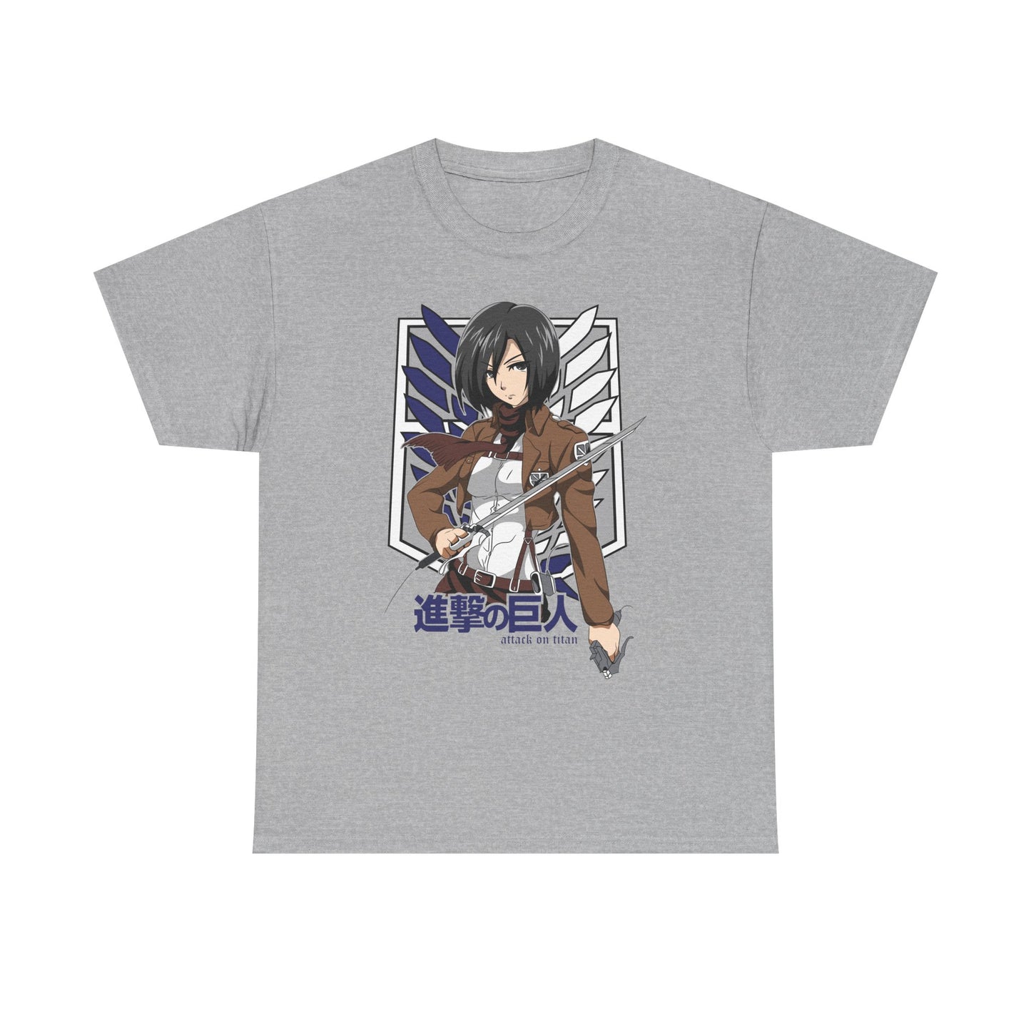 Attack on Titan Unisex Tee, Anime Manga Shirt, Survey Corps Scouting Legion, Japanese Manga Fan Gift, Eren Mikasa Levi Shirt, Soldier Tee,