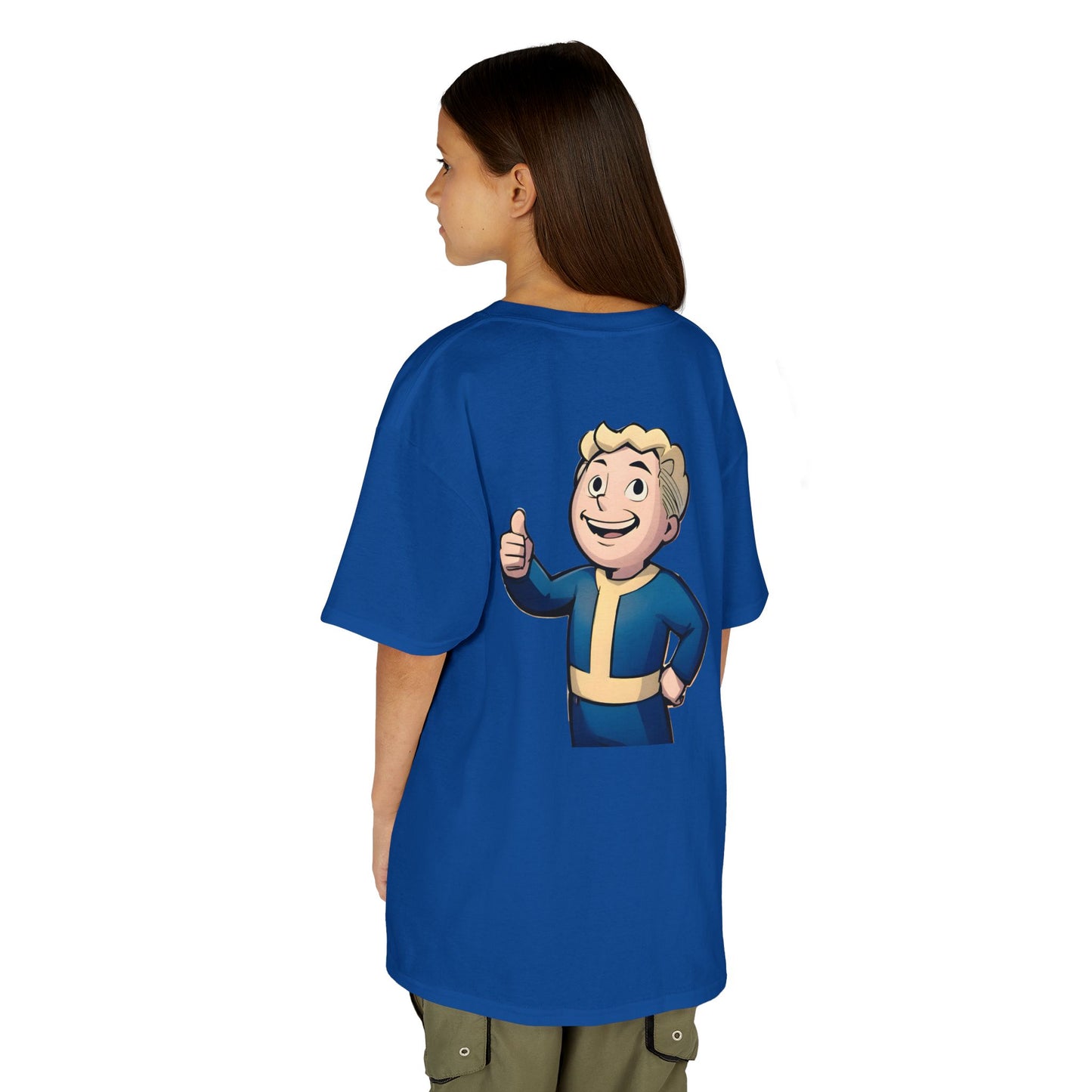 Inspirational Kids Vaultboy Tee with Motivational Quote & Fun Character, Perfect Gift for Birthdays, Playdates, or Encouragement