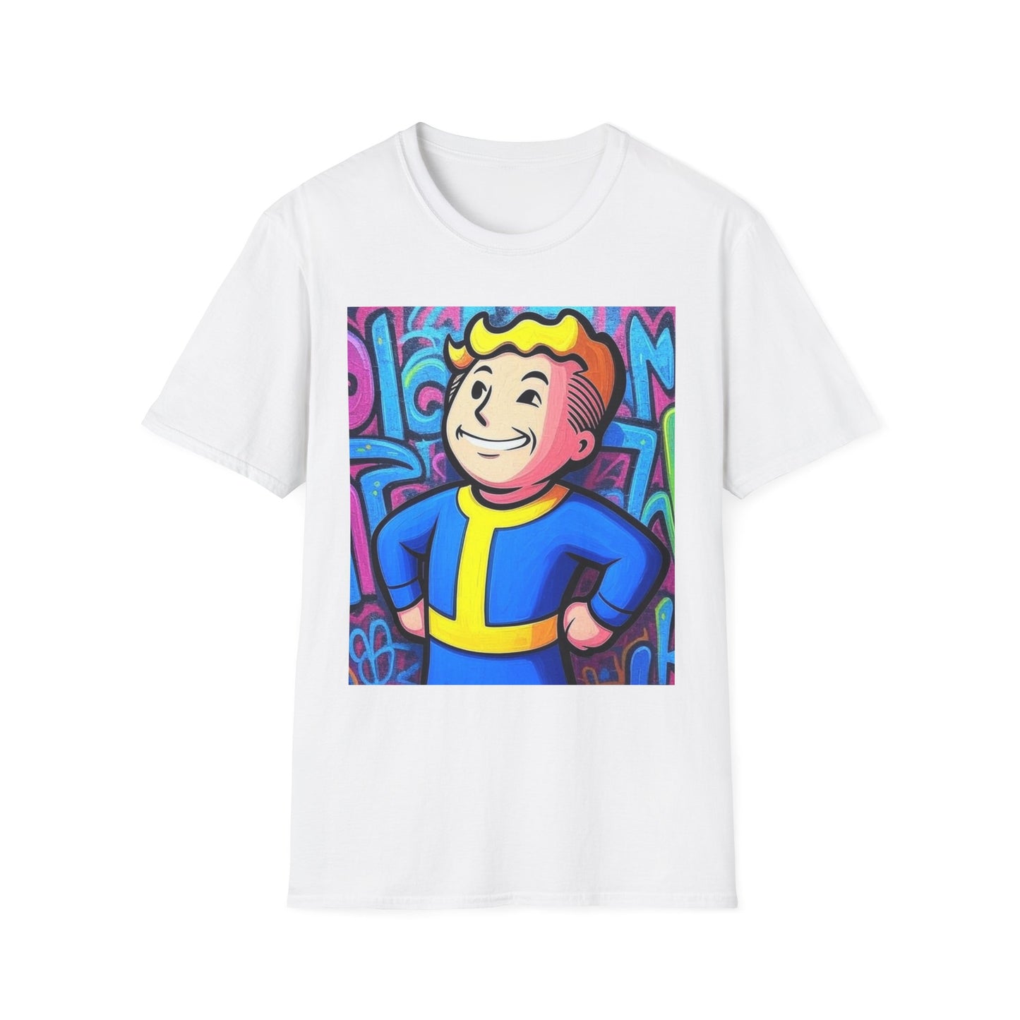 Vaultboy Fallout T-Shirt - Gamer Tee, Video Game Shirt, Gaming Top, Retro Gamer Apparel, Geek Gift