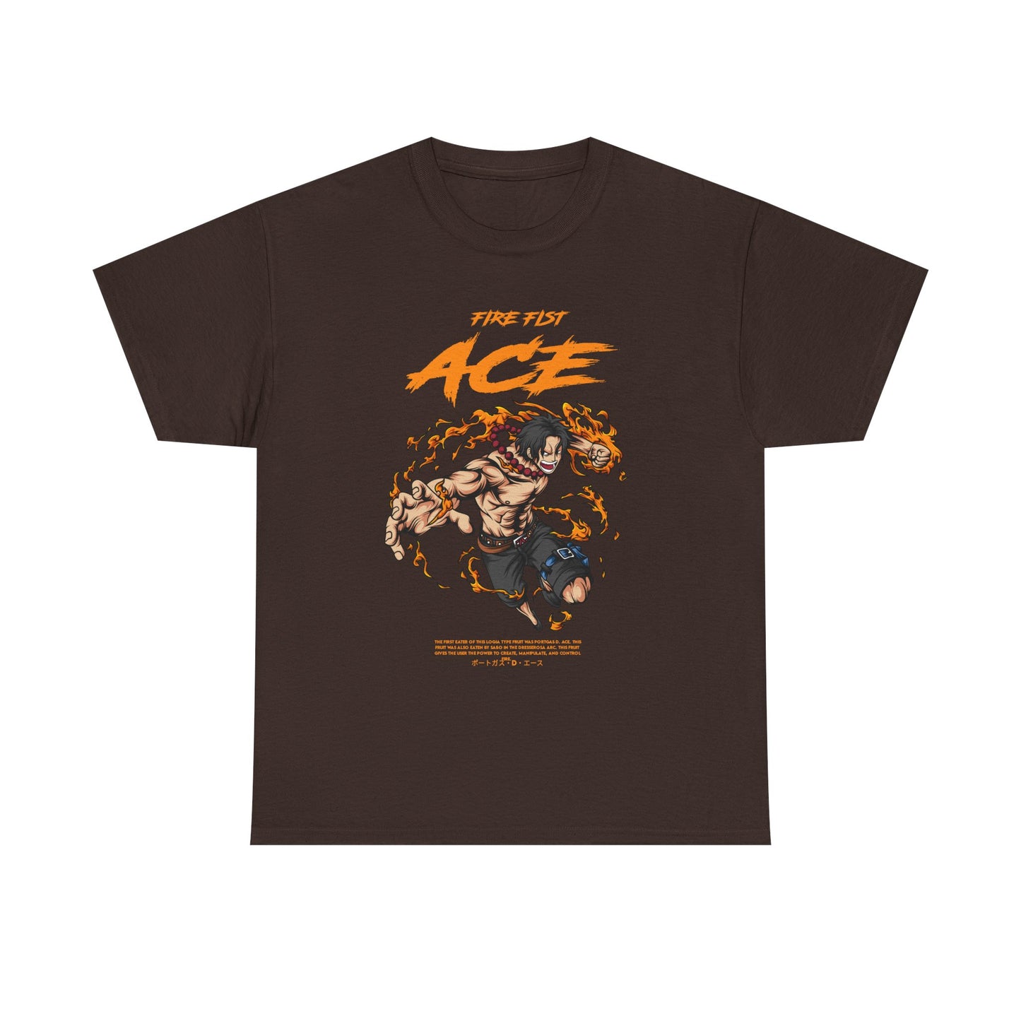 Anime Tee Shirt, One Piece Graphic Unisex Heavy Cotton Tee - Manga Fans Gift Idea, Anime Lover Apparel, Japanese Animation Cosplay Costume,
