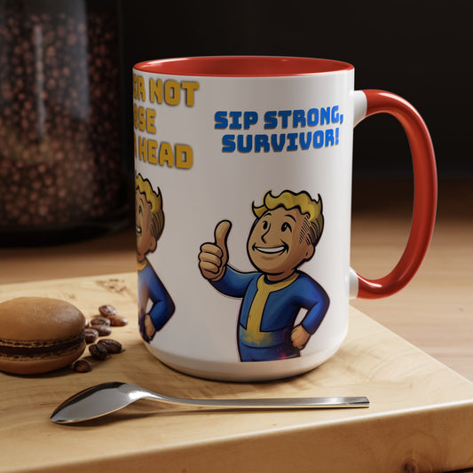 Survivor Coffee Mug - Better Not Lose Your Head, Unique Gift for Gamers, Perfect for Birthdays, Holidays, and Celebrations