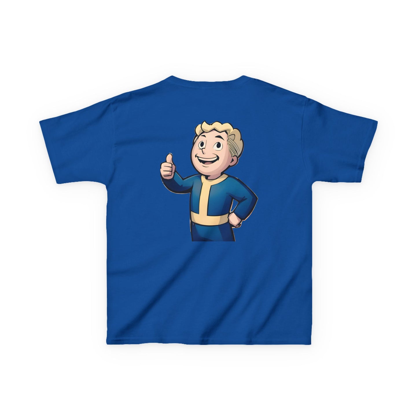 Inspirational Kids Vaultboy Tee with Motivational Quote & Fun Character, Perfect Gift for Birthdays, Playdates, or Encouragement