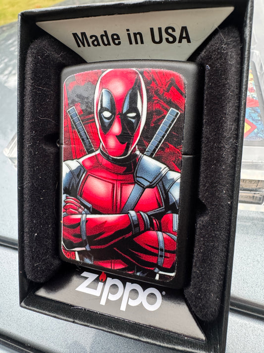 Deadpool inspired chimichanga blaze Art lighter